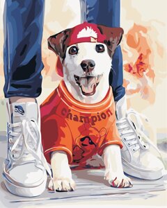 Картина за номерами в коробці ArtStory Маленький друг 40x50см (AS 0874)