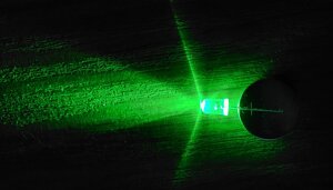 Світлодіод яскраво-зелений 5 мм 3 В 20 шт.