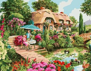 Картина за номерами Paintboy Біля ставка KGX 8529 40х50см в коробці