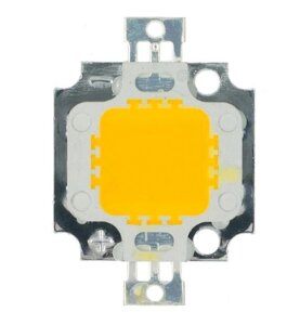 Надяскравий світлодіод led 10 W 9-12v жовтий