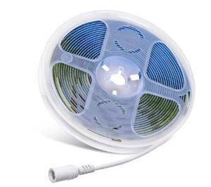 Світлодіодна гнучка COB стрічка біла 6000К 2м 12V 10W