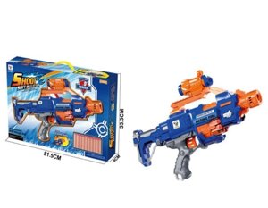 Автомат Бластер 7011, м'які кулі, типу Nerf (Нерф)