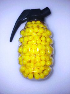Кульки (шари) пластикові в гранаті 500 шт. 6 мм