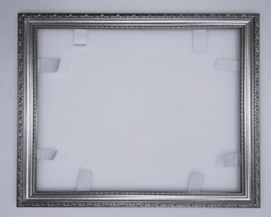 Рамка для картин за номерами Срібло 40х30мм (СР 40x30) без скла