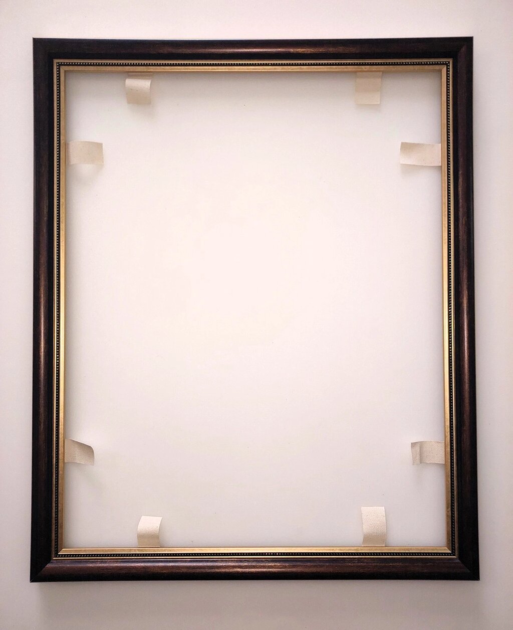 Рамка для картин за номерами Темно-коричнева 40х30см без скла (СЗ 40x30) від компанії Кратус - фото 1