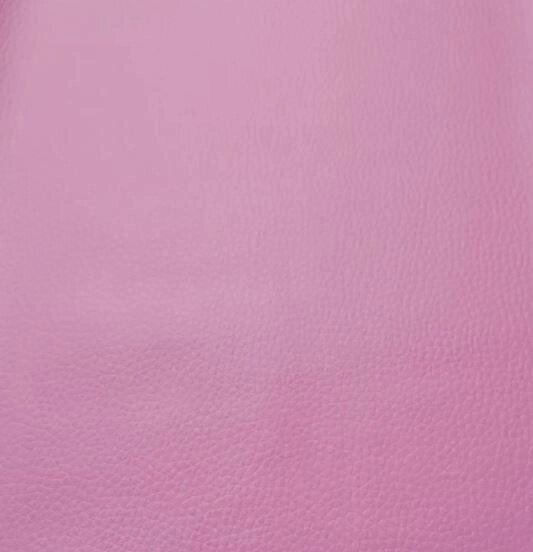 Шкірзамінник (вінілісшкіра) ш. 1,4м Рожевий за 1м/п від компанії Кратус - фото 1
