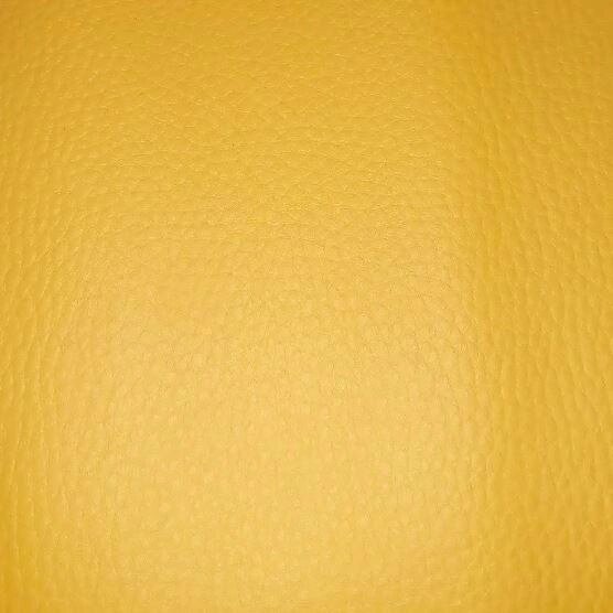Шкірзамінник (вінілісшкіра) ш. 1,4м Жовтий за 1м/п від компанії Кратус - фото 1