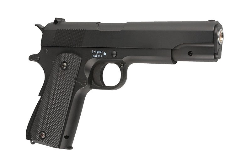 Страйкбольний пістолет Cyma металевий ZM 19 (кольт 1911-A1) від компанії Кратус - фото 1