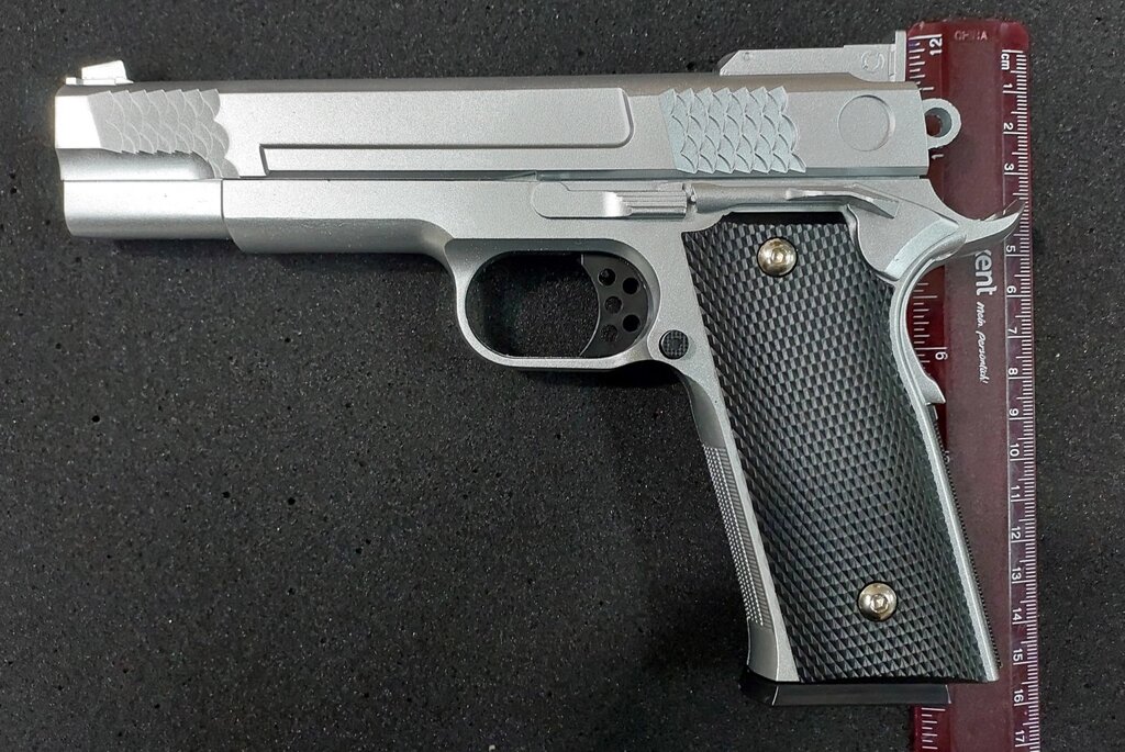 Страйкбольний пістолет металевий G. 20S від компанії Кратус - фото 1