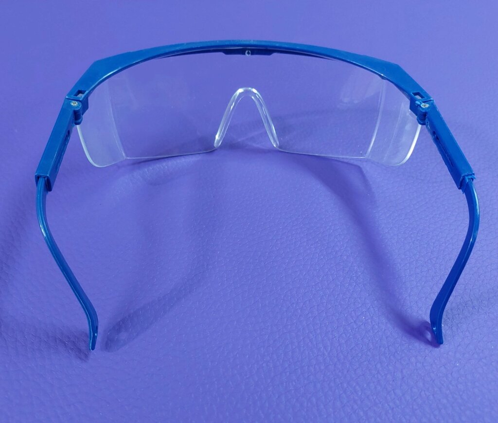 Захисні окуляри прозорі з регульованою довжиною дужки від компанії Кратус - фото 1