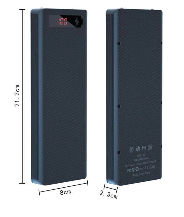 Зарядний пристрій DIY корпус із контролером (Power Bank Case) на 10 акумуляторів типу 18650 від компанії Кратус - фото 1
