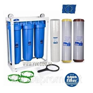 Трикоробна система комплексного очищення води Aquafilter 20 Big Blue