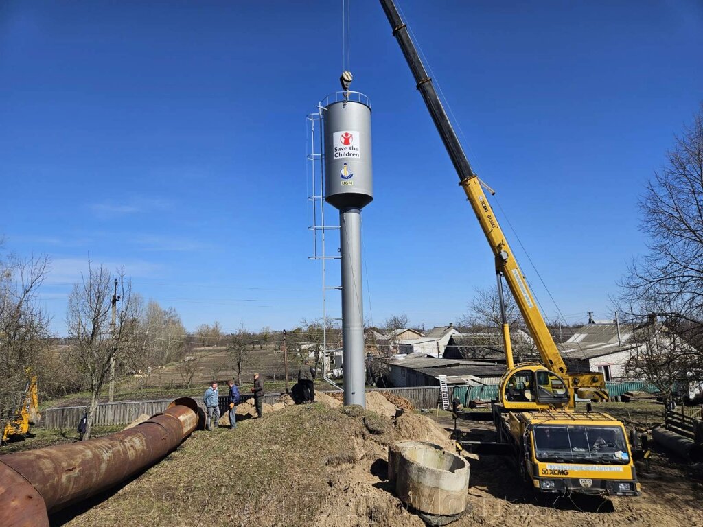 Будівництво водонапірних башт. Водонапірні вежі Київ та Київська обл від компанії ТОВ "Укргідромонтаж" - фото 1