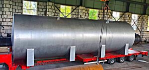 Виготовлення резервуарів, Резервуари горизонтальні сталеві РГС-100м3