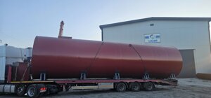 Резервуари 100м3 для зберігання води та меляси | Замовити, ціна від виробника