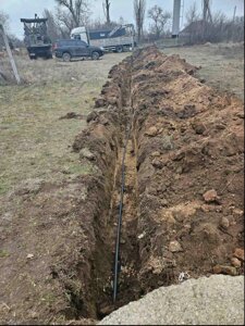 Копка траншей, проектування/будування водопроводів в Україні