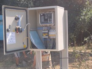 Водонапірна вежа, автоматика контролю води в башті, управління насосами
