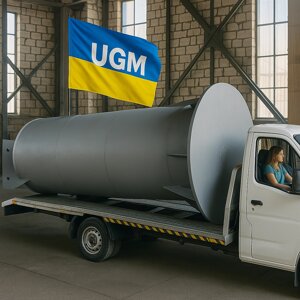UGM створює якісні деталі опори, бак для водонапірних веж