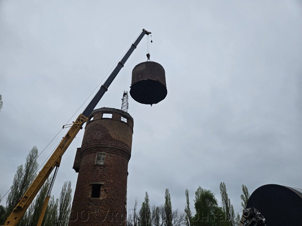 Виготовлення безшатрових водонапірних веж на цегляній кладці, опорах. від компанії ТОВ "Укргідромонтаж" - фото 1