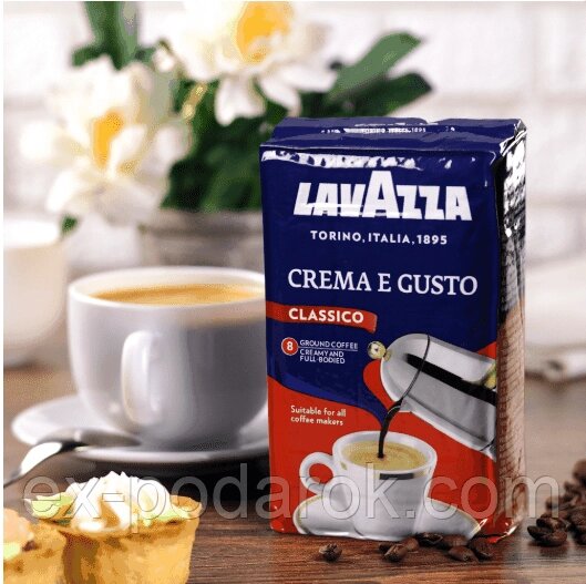 Кава мелена Lavazza Crema e Gusto Classico 250г від компанії Інтернет-магазин "eXlusiv" - фото 1