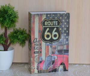 Книга-сейф "Route 66" (Траса 66) 24см