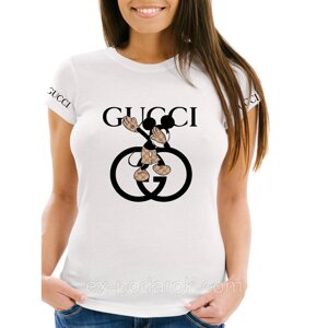 Жіноча футболка Гуччі/ Футболка Gucci