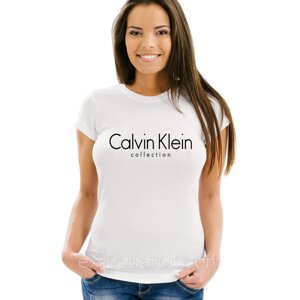 Жіноча футболка Кельвін Кляйн Calvin Klein біла