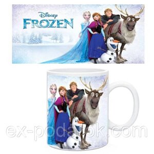 Керамическая Чашка для девочки Frozen disney . Кружка Холодное сердце