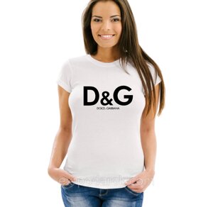 Жіноча футболка Дольче Габбана D&G