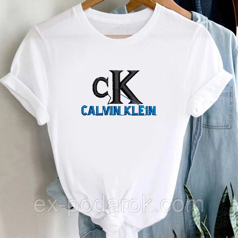 Жіноча футболка Кельвін Кляйн CALVIN KLEIN від компанії Інтернет-магазин "eXlusiv" - фото 1