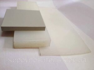 Листовий ПВХ полівінілхлорид жорсткий PVC-CAW SIMONA Німеччина 10-mm, svetlo-seryj, 1500-h3000-mm