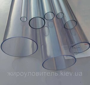 Пвх- труба прозора PVC-GLAS D25 мм. PN12,5-16 1-5-mm-uk