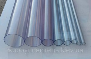 Труба пвх прозора PVC-GLAS D90 мм PN4-10 1-8-mm