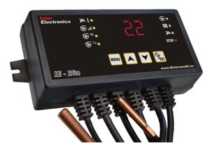 Блок керування твердопаливним котлом Inter Electronics IE-26n (1 вентилятор + 2 насоси)