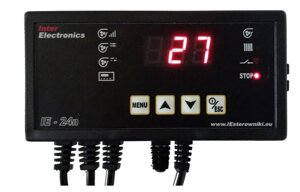 Автоматика для твердопаливних котлів Inter Electronics IE-24n
