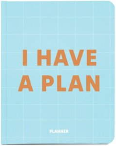 Блокнот для планування "I HAVE A PLAN" бірюзовий
