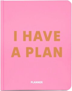 Блокнот для плановання "I HAVE A PLAN" рожевий