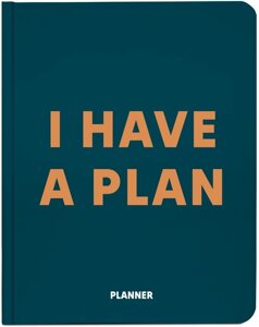 Блокнот для плановання "I HAVE A PLAN" зелений