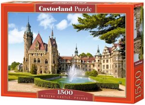 Castorland Puzzle 1500. Moszna Castle, Poland / Замок Мошна, Польща
