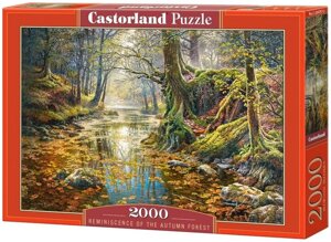 Castorland Puzzle 2000. Reminiscence of the Autumn Forest / Осінній ліс