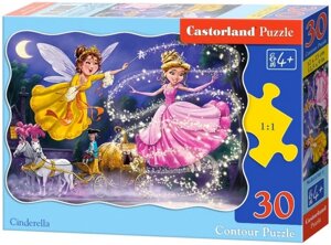 Castorland Puzzle 30. Cinderella / Попелюшка