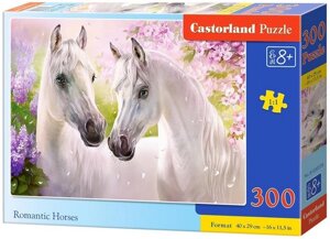Castorland Puzzle 300. Romantic Horses / Романтичні коні