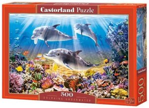 Castorland Puzzle 500. Delfine / Дельфіни