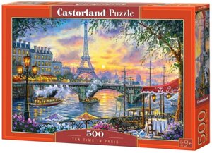 Castorland Puzzle 500. Tea Time in Paris / Час чаювання в Парижі