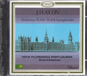 Joseph Haydn - Symphonies No. 103, No. 104 (CD, Album, Stereo)