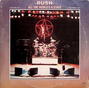 Rush – All The World's A Stage (Vinyl, LP, Album, Terre Haute Pressing)