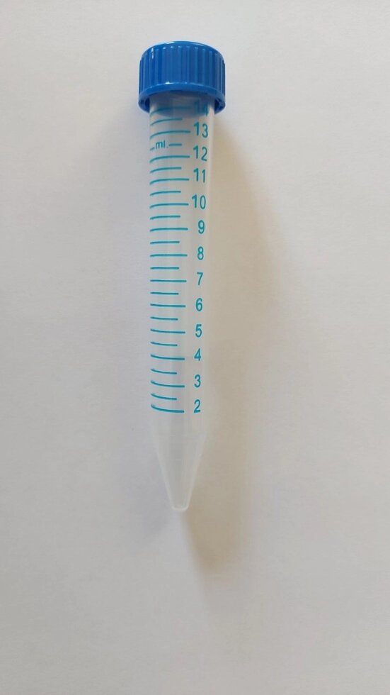 Пробірка центрифужна на 15 мл, уп / 100 шт, premium Line, PTGP-01R-500 від компанії ТОВ "Альфа Клас" - фото 1