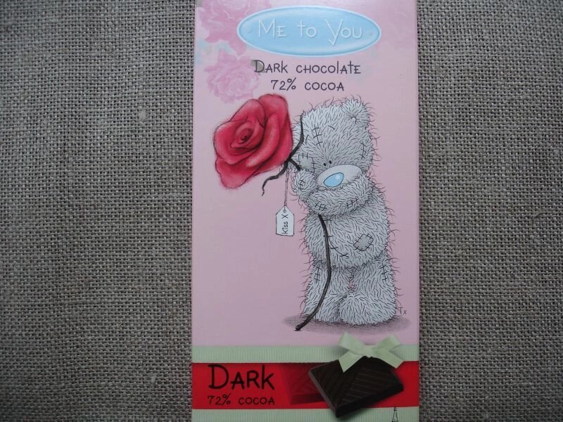 Чорний шоколад, 72% "ME TO YOU" 100г. від компанії Еко Планета - фото 1