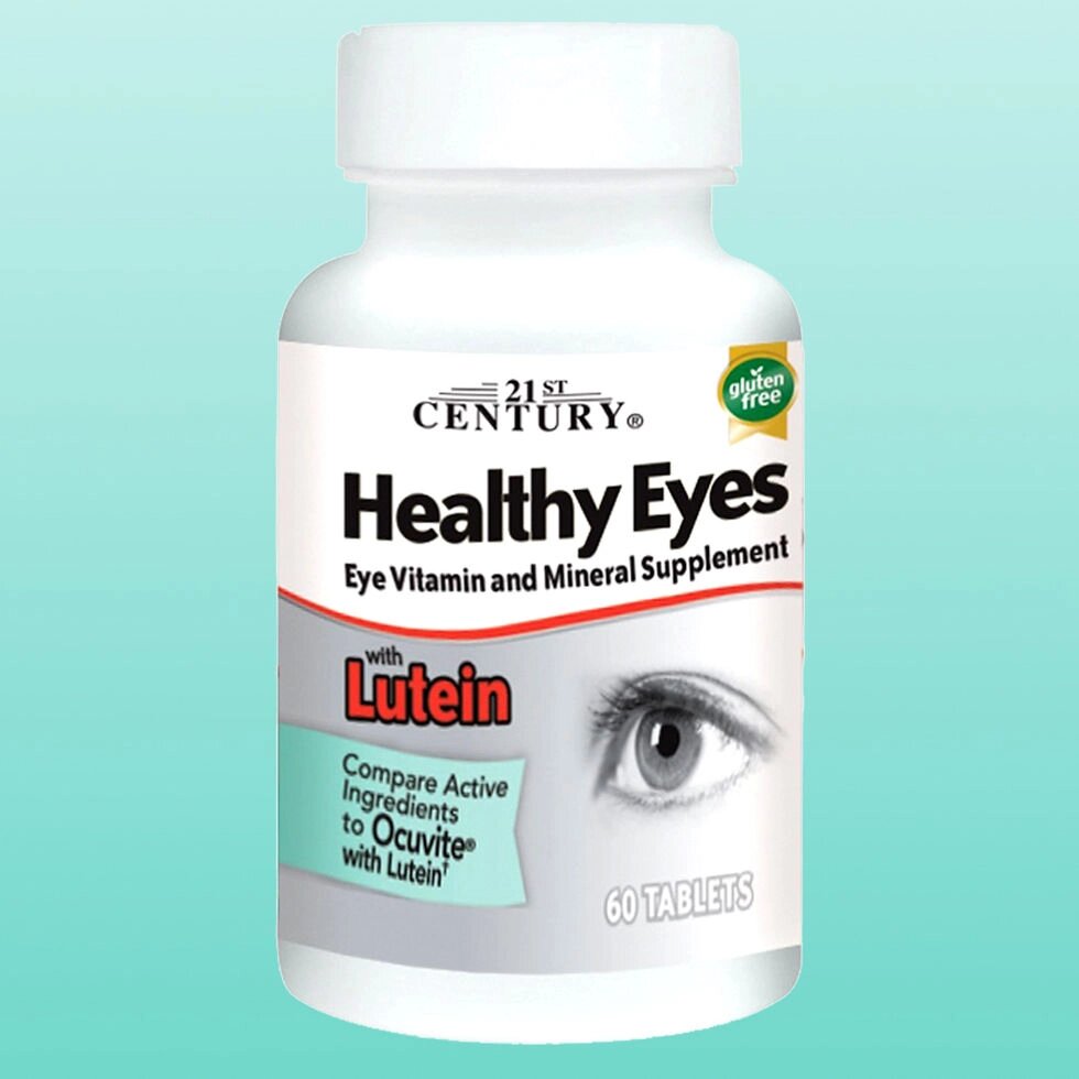 Healthy Eyes (здорові очі) з лютеином, 60 таблеток від компанії Еко Планета - фото 1