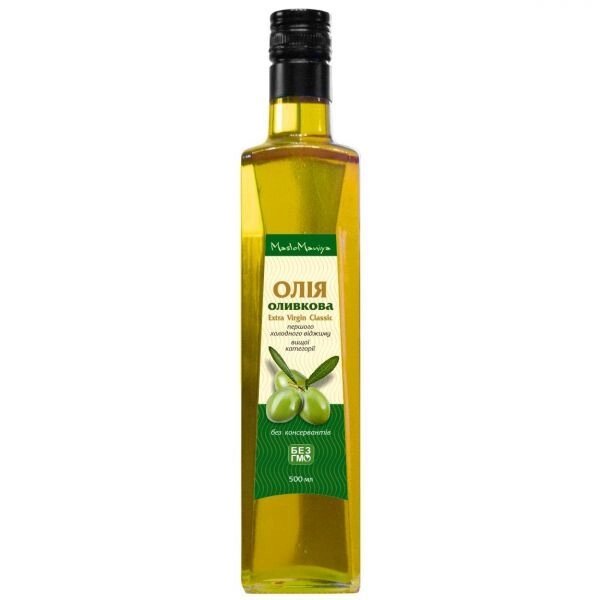 Оливкова олія Extra virgin Classic Італія 0,5л. від компанії Еко Планета - фото 1